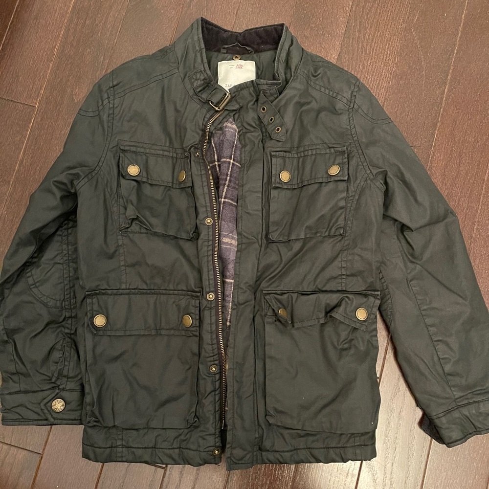 Boys Zara coat size 9/10
